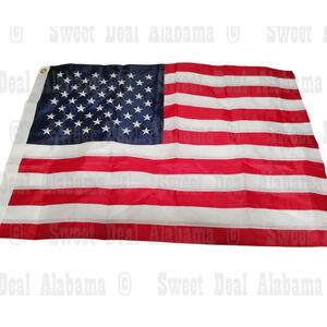 American Flag 3x5ft - Embroidered Stars, Sewn Stripes Nylon Outdoor Durable Flag
